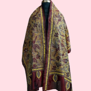 Unique Reverse Kantha Stole 04